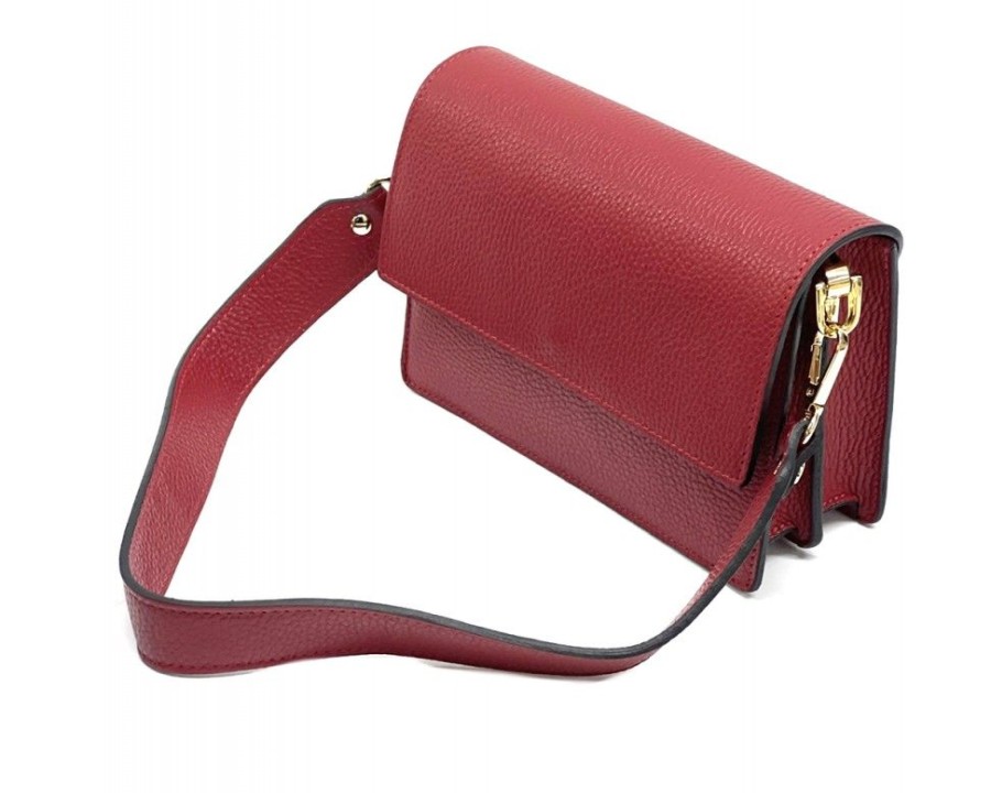 Borse In Pelle Florence Leather | Wristlet Realizzata In Cuoio Di Vitello