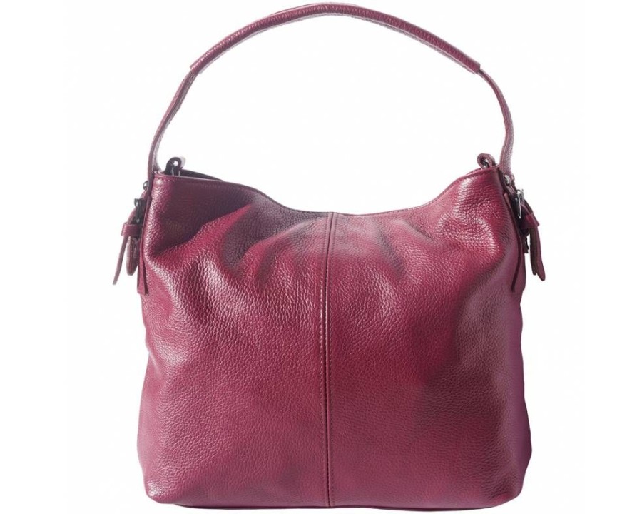 Borse In Pelle Florence Leather | Borsa A Mano - Stock Bordo