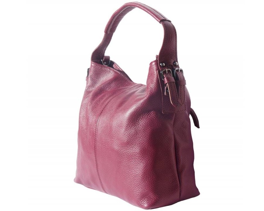 Borse In Pelle Florence Leather | Borsa A Mano - Stock Bordo