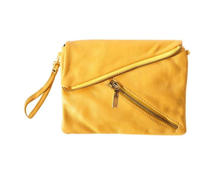 Borse In Pelle Florence Leather | Alexa Giallo