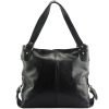 Borse In Pelle Florence Leather | Borsa Shopping Con Doppio Manico In Pelle Lucida E Conciata Al Vegetale