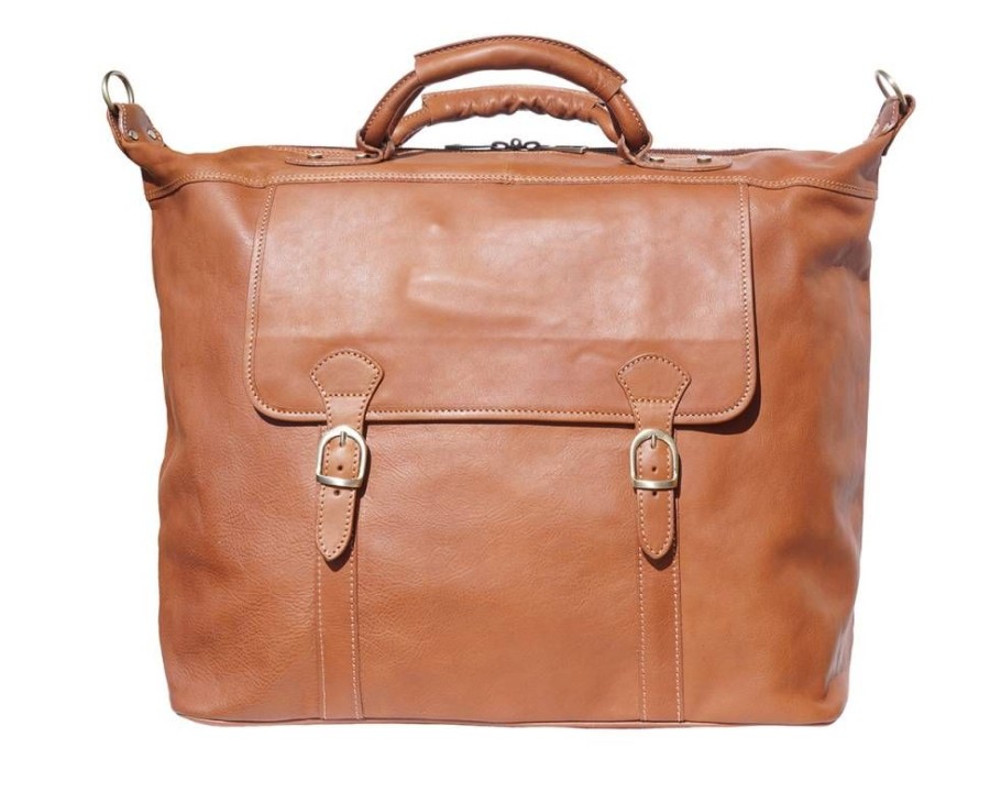 Borse In Pelle Florence Leather | Borsone Unisex Weekender