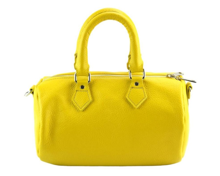 Borse In Pelle Florence Leather | Alisia - Stock Giallo