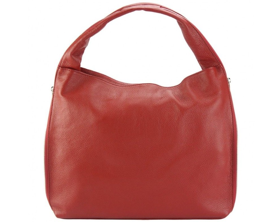 Borse In Pelle Florence Leather | Carmen Rosso Scuro