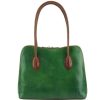 Borse In Pelle Florence Leather | Claudia V Verde Scuro/Marrone